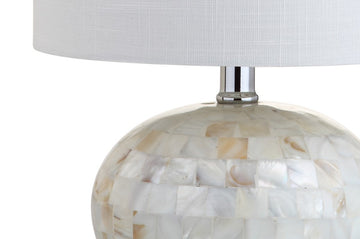 Wilson 16" Seashell LED Table Lamp - JONATHAN Y